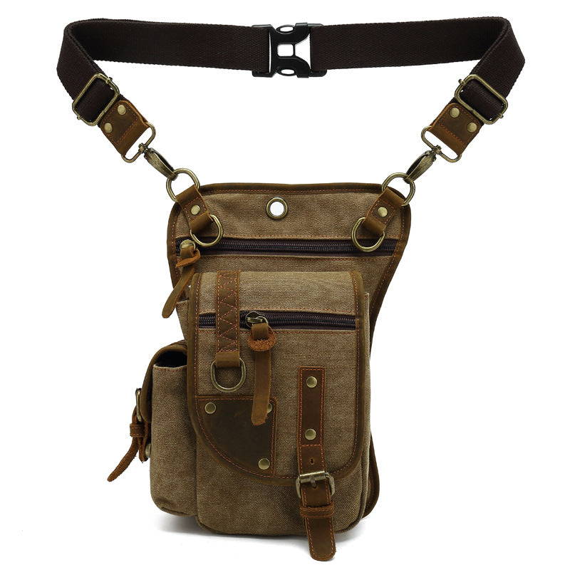 Men&#39;s Canvas Fashion Casual Shoulder Messenger Bag