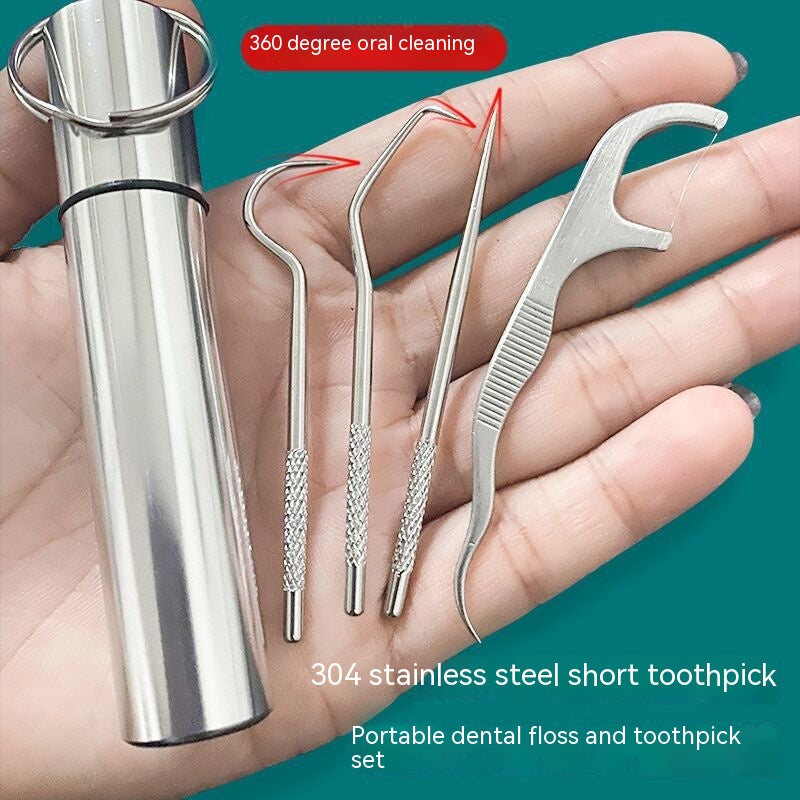 304 Stainless Steel Toothpick Suit