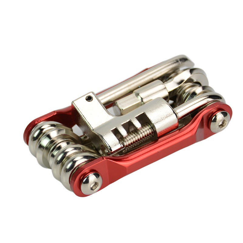 Bicycle Multifunction Tool Kits Multitool Tire Repair Tool Set With Screwdriver Chain Rivet Extractor For Road Bike
