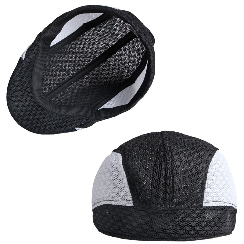 Fashionable And Simple Men&#39;s Hollow Mesh Polyester Cap