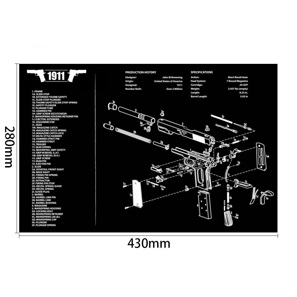 Mouse Pad P220 P226 CZ 75