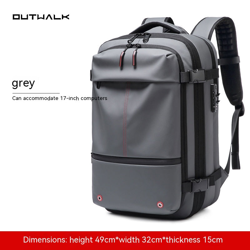 Travel Backpack Men&#39;s Business Multifunction Computer Bag Vacuum Compression Large-capacity Backpack