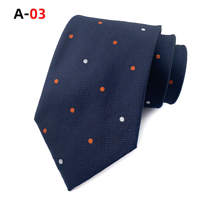 European And American Paisley Polyester Jacquard Men&#39;s Tie