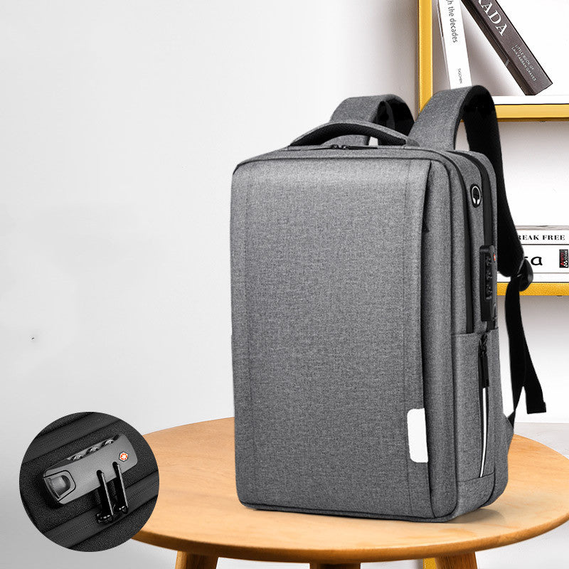 Men&#39;s And Women&#39;s Fashion Casual USB Charging Backpack