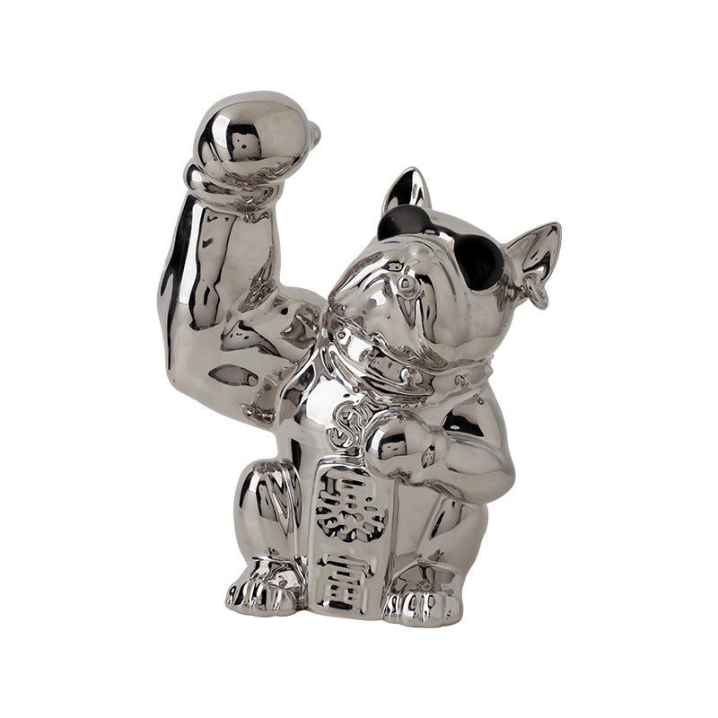 Light Luxury High-end Living Room Wine Cabinet Decoration