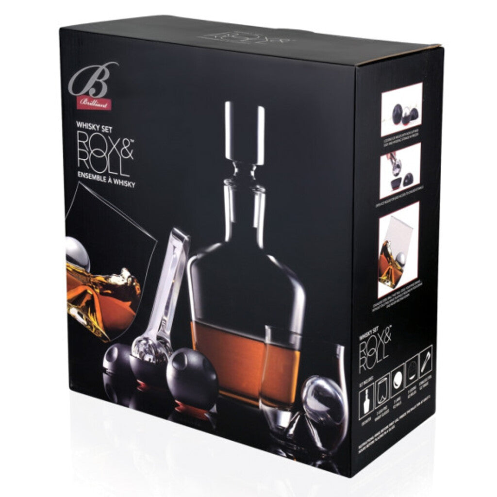 Rox &amp; Roll 8 Piece Whisky Set