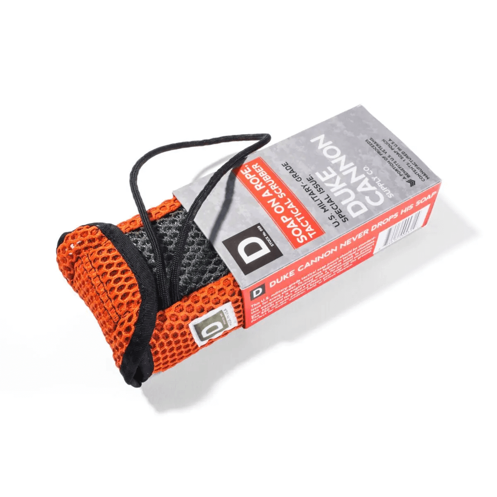 Tactical Soap on a Rope Scrubbing Pouch