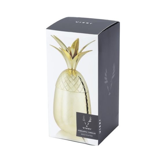16oz Gold Pineapple Tumbler by Viski® - The Gifted Man
