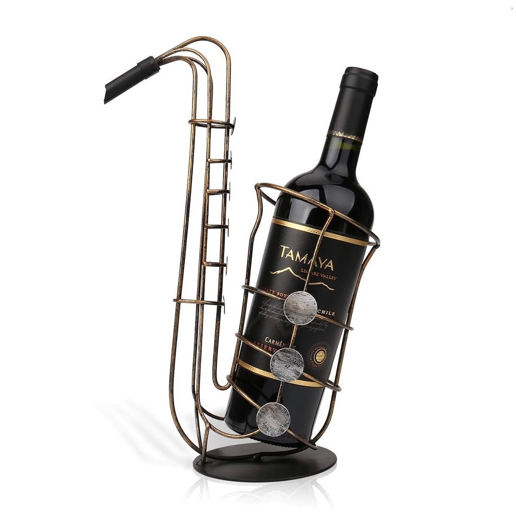 Saxophone Wine Bottle Holder
