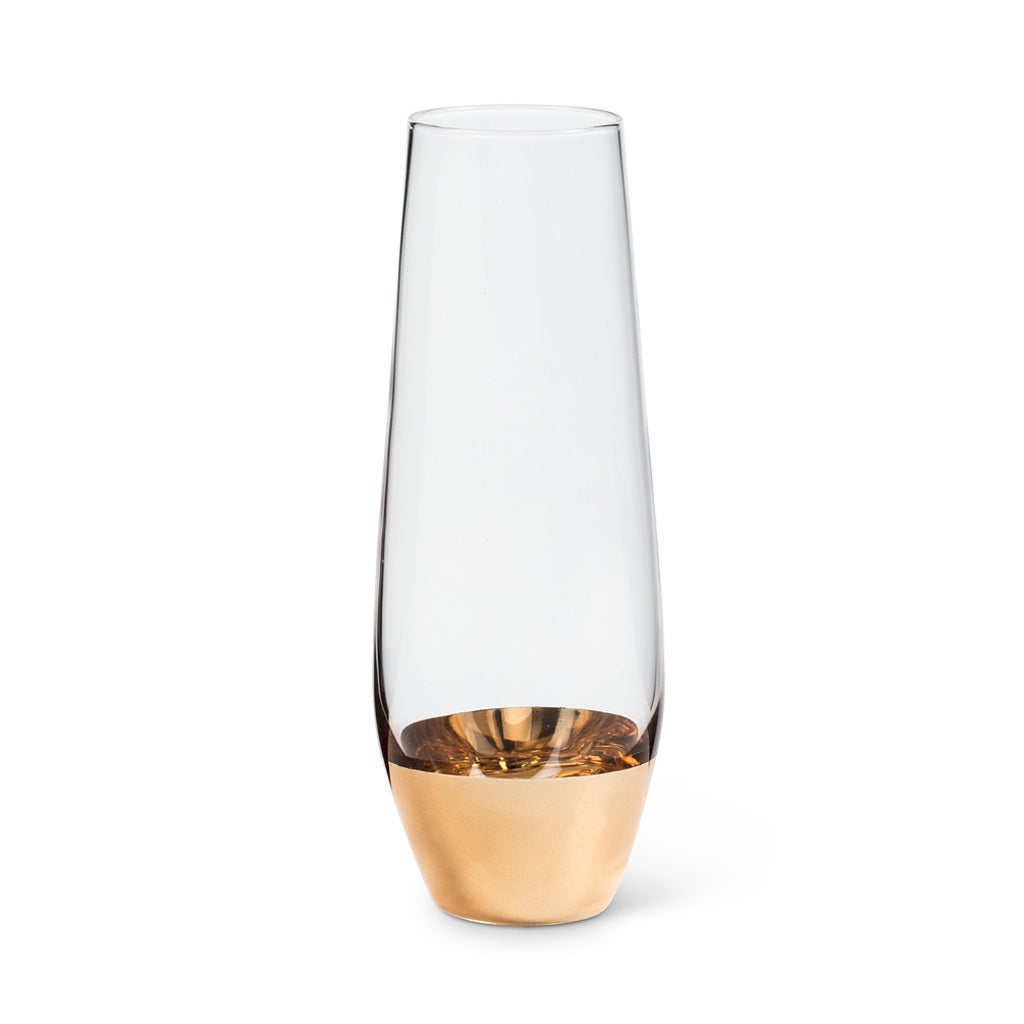 Wide Band Stemless Flute - 9 oz