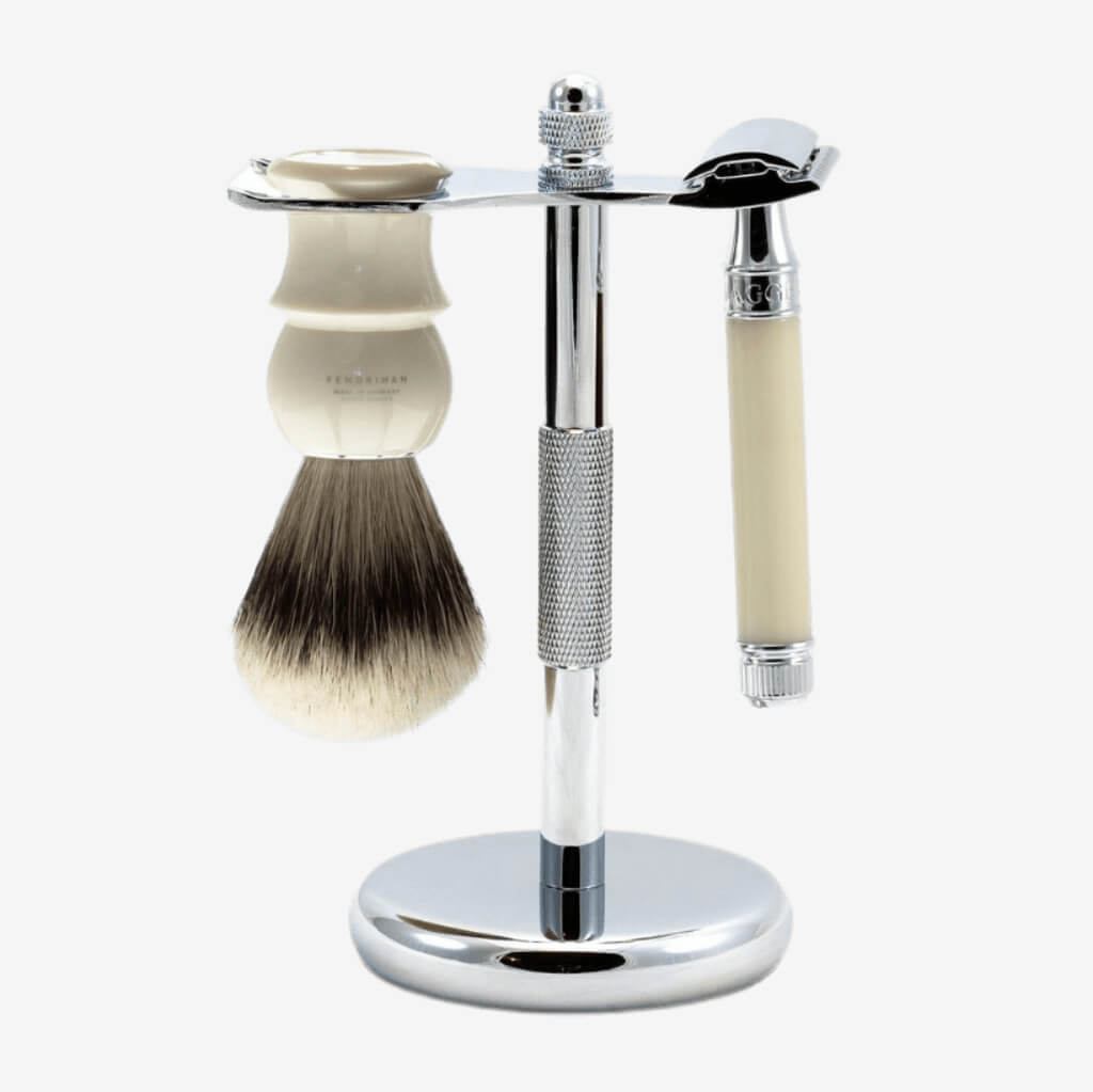 3 Piece Classic Wet-Shaving Set - The Gifted Man