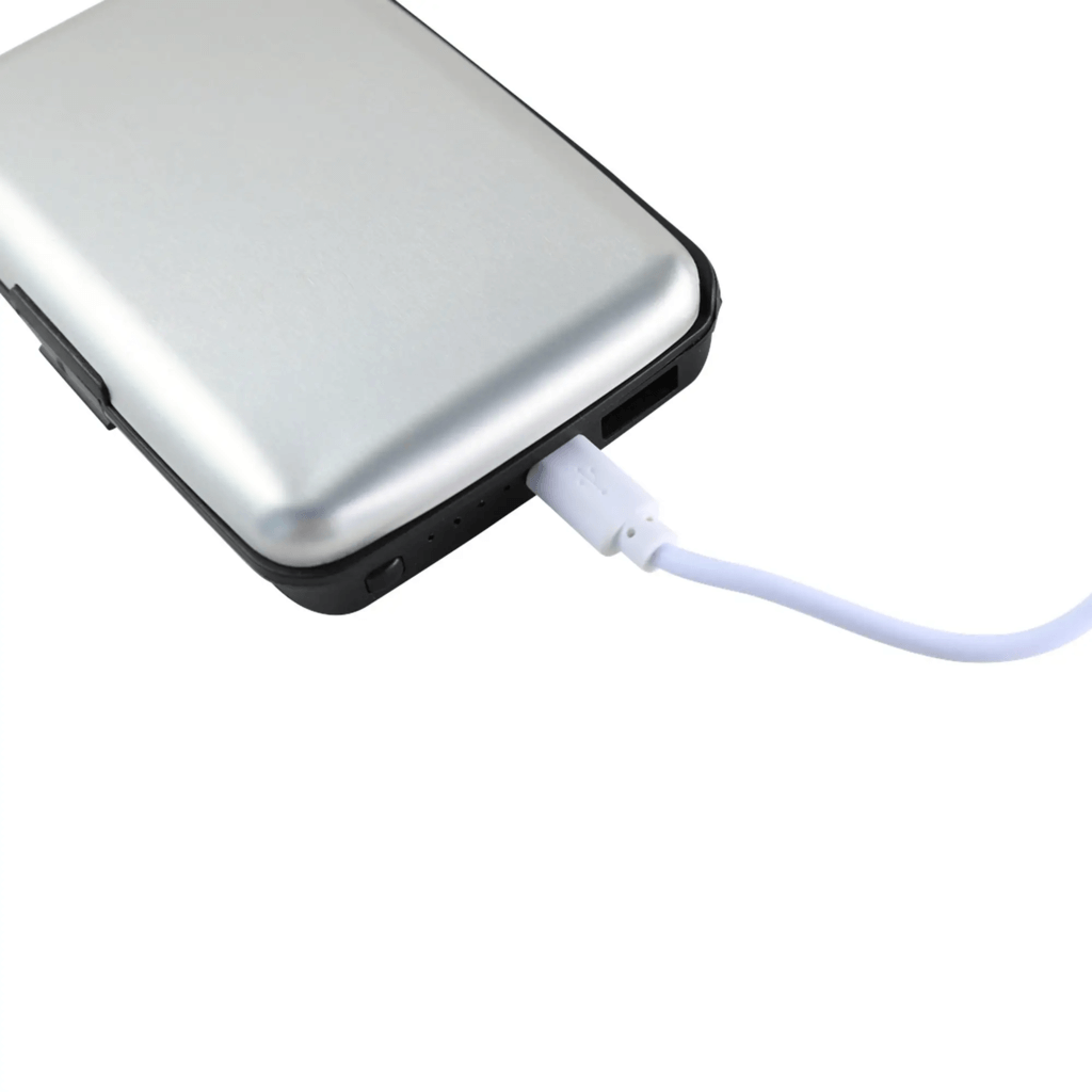 Power Wallet - Silver