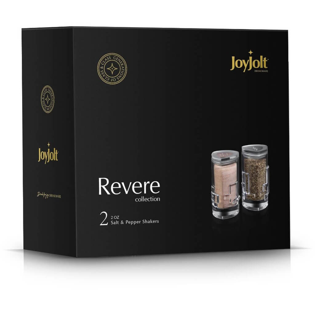 Revere Salt and Pepper Shakers, Set of 2