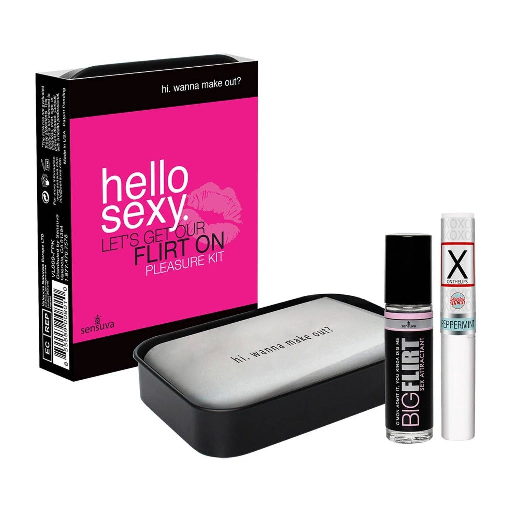 Sensuva - Hello Sexy Let’s Get Our Flirt On Pleasure Kit