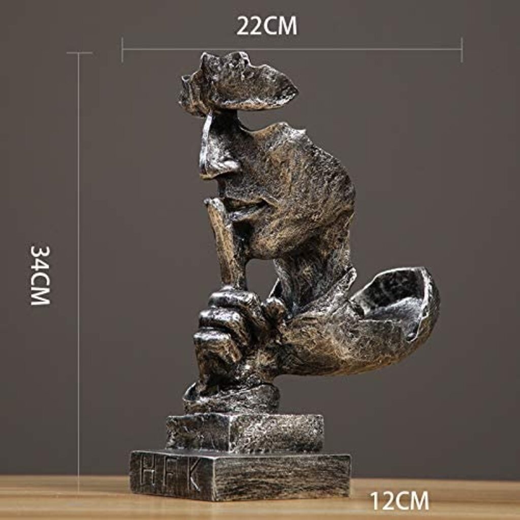 Silence Is Golden Wine Bottle Holder