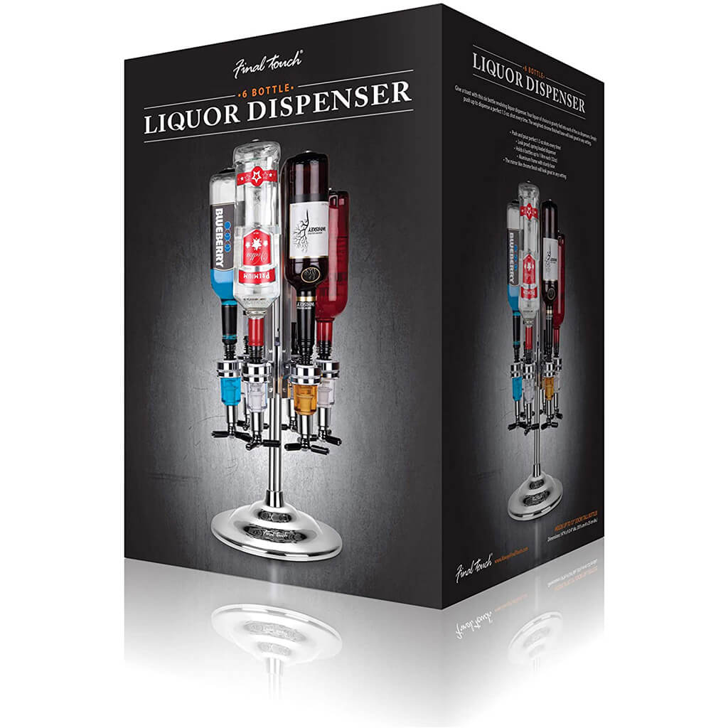 6 Bottle Liquor Dispenser - The Gifted Man