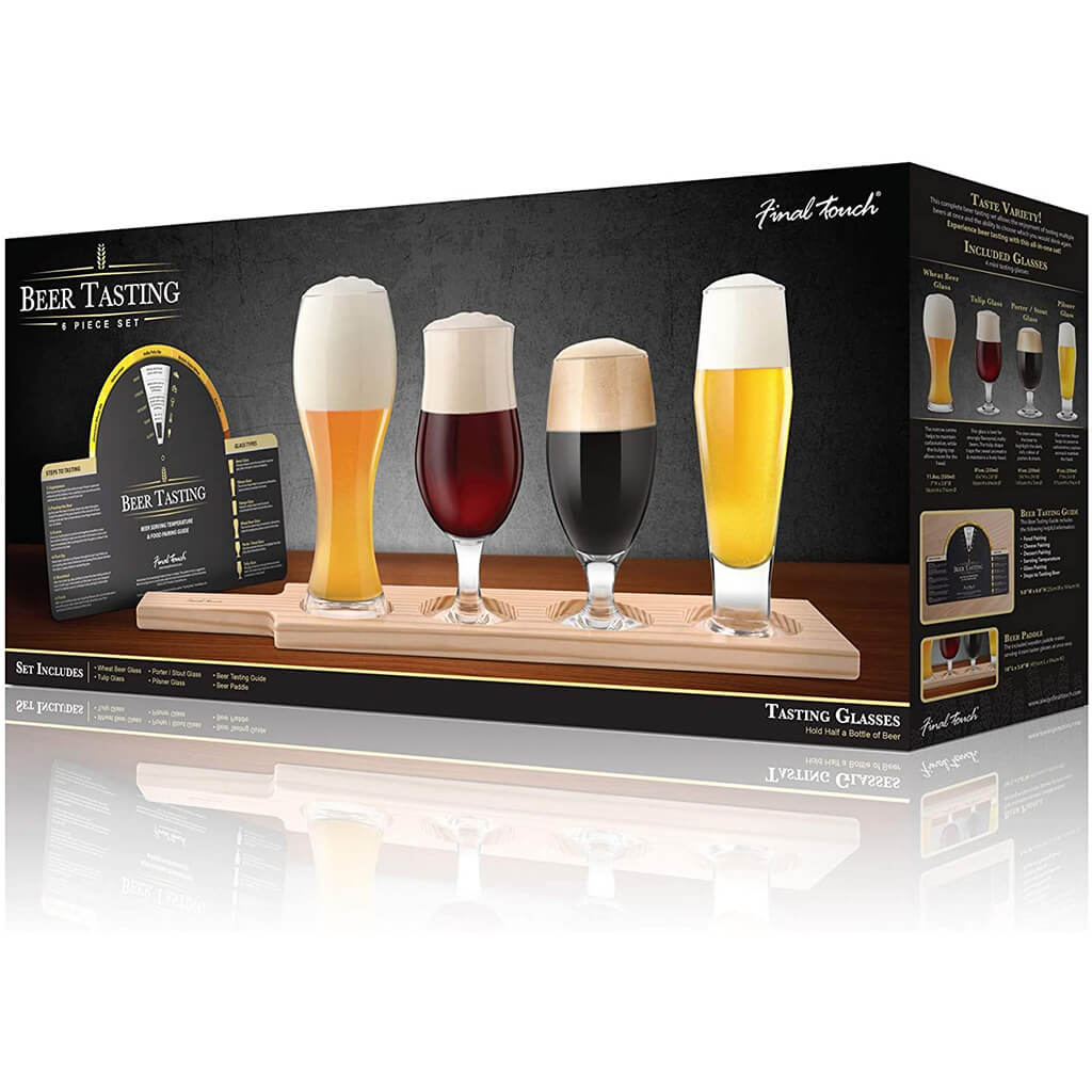 6 Piece Beer Tasting Paddle Set - The Gifted Man