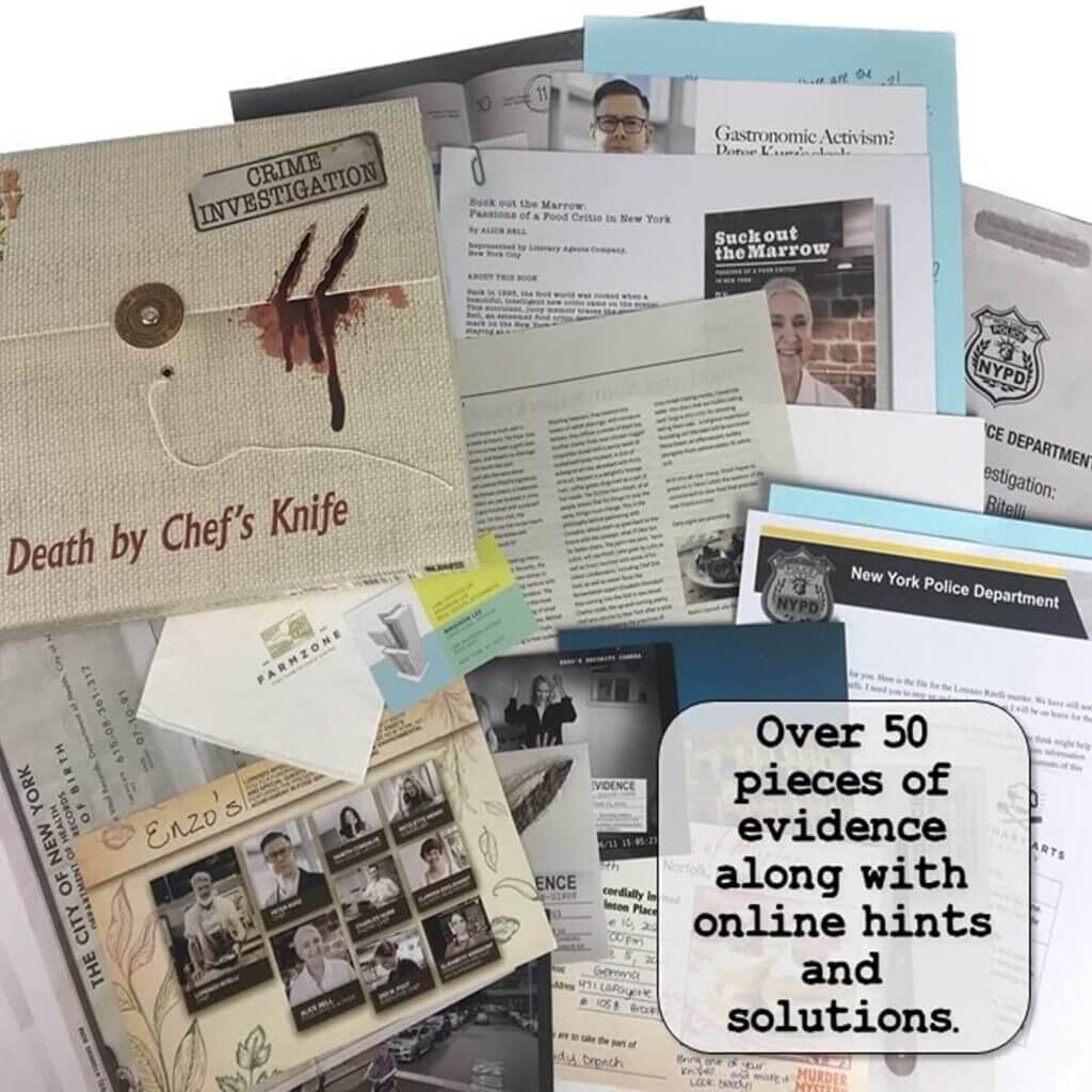 MMP Case Files Death by Chef&#39;s Knife