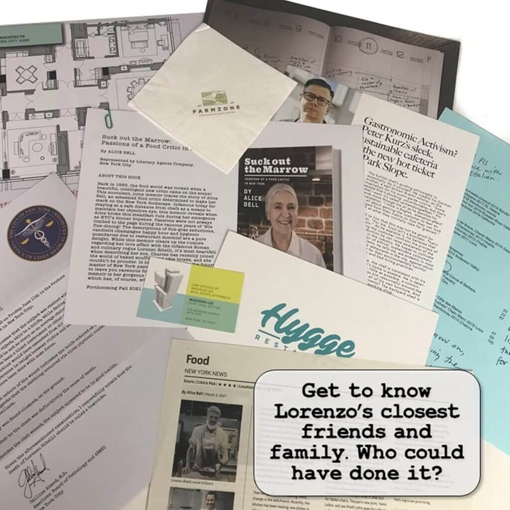 MMP Case Files Death by Chef&#39;s Knife