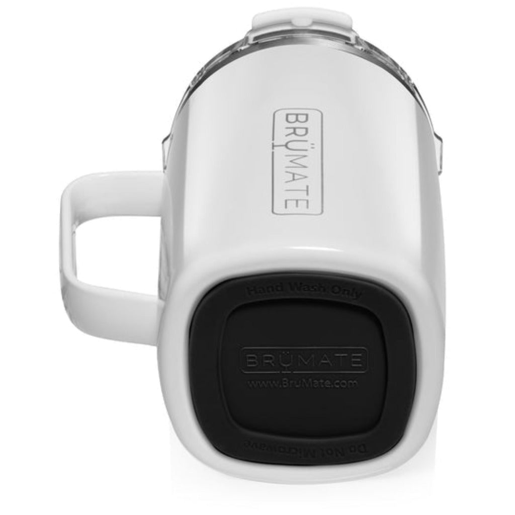 Toddy 16 Oz Insulated Coffee Mug | Glitter White