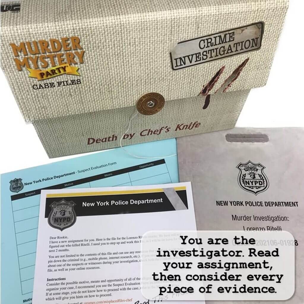 MMP Case Files Death by Chef&#39;s Knife