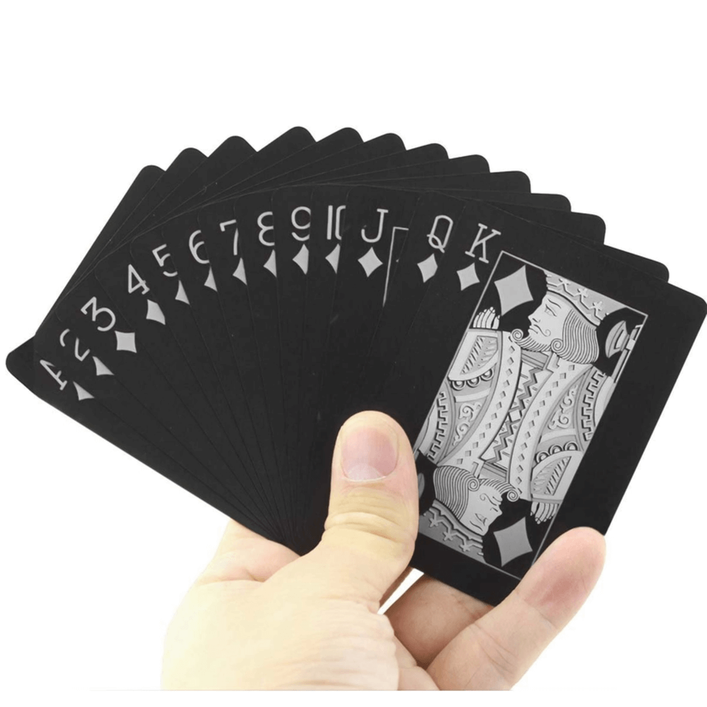 Men&#39;s Black Edition Waterproof Card Deck