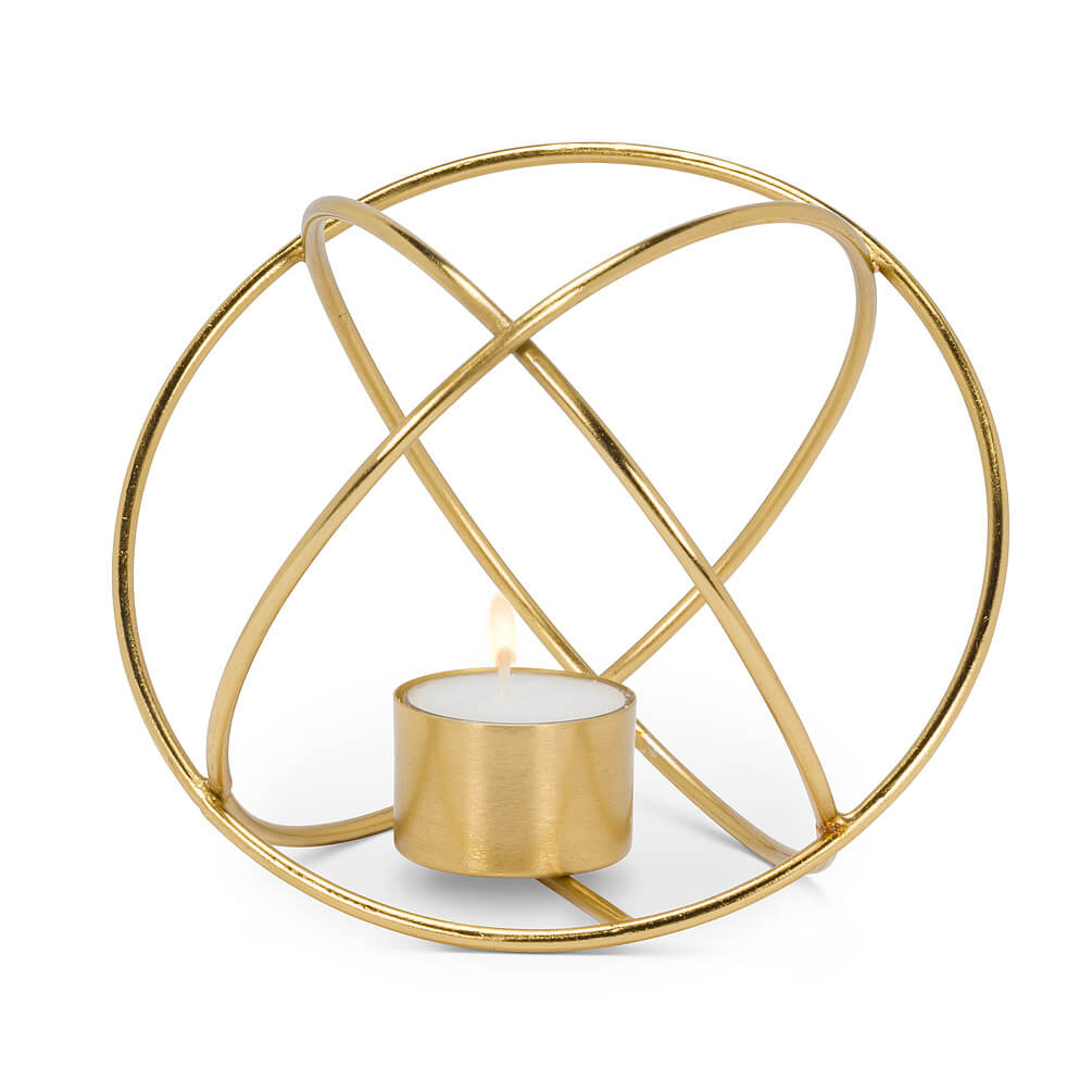 Wire Orb Tealite Holder