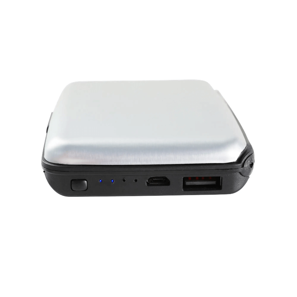 Power Wallet - Silver