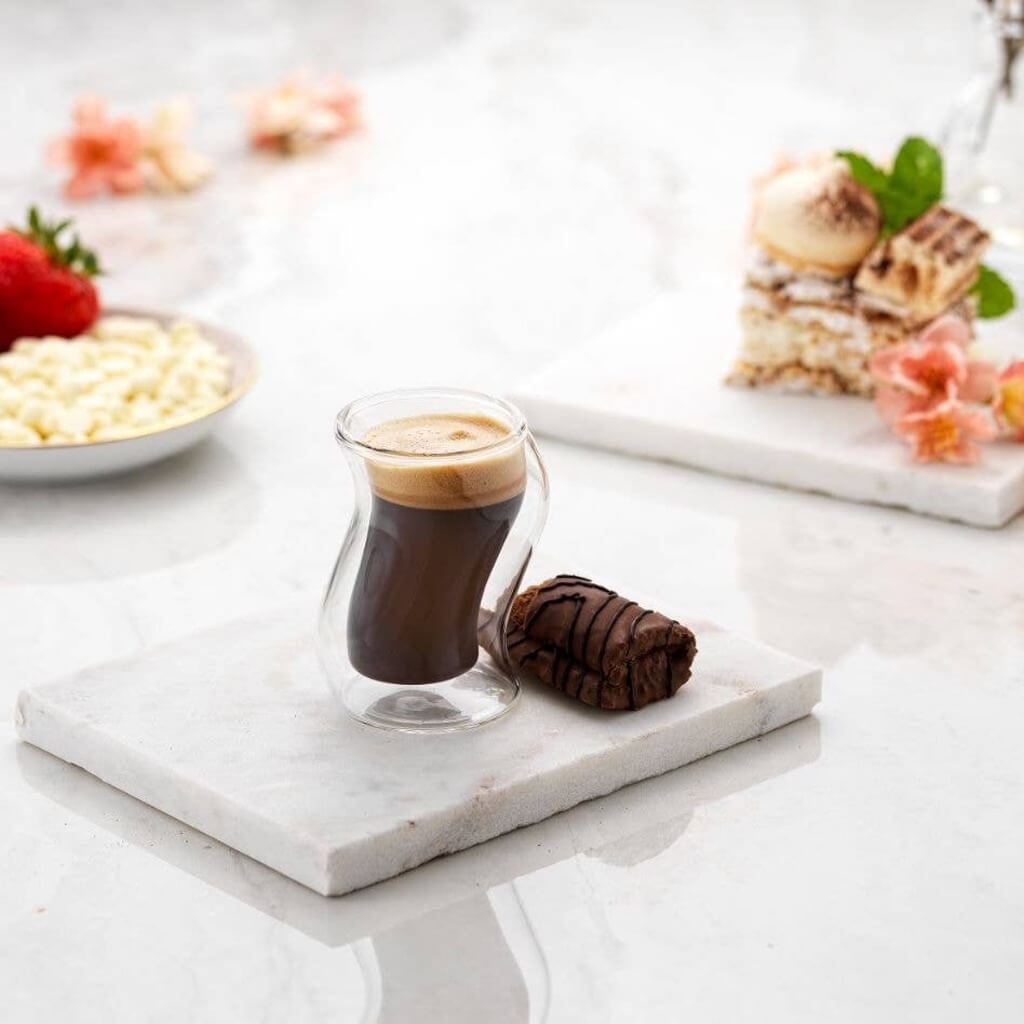 Pivot Double Wall Espresso Glasses, Set of 2