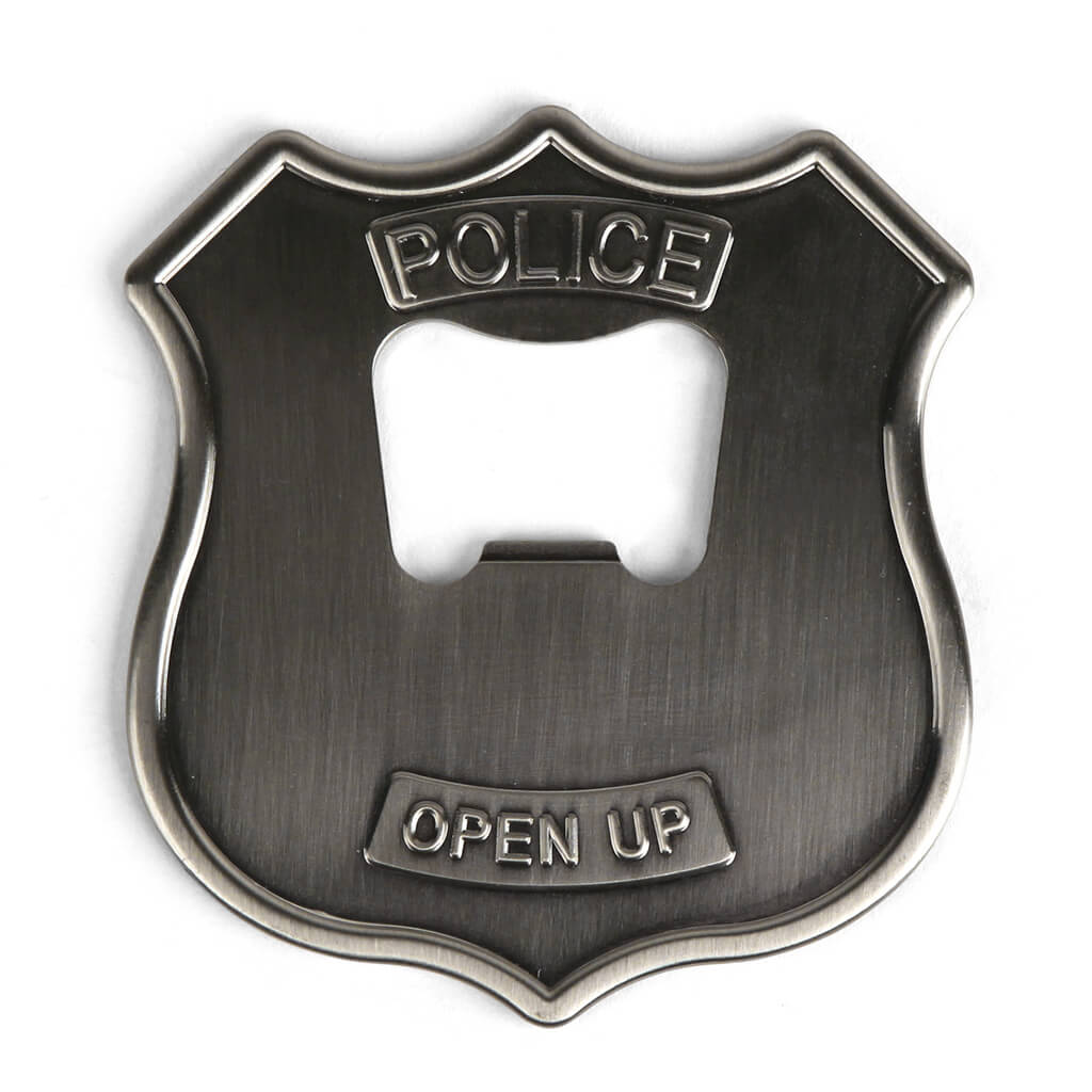 Police Badge Bottle Opener
