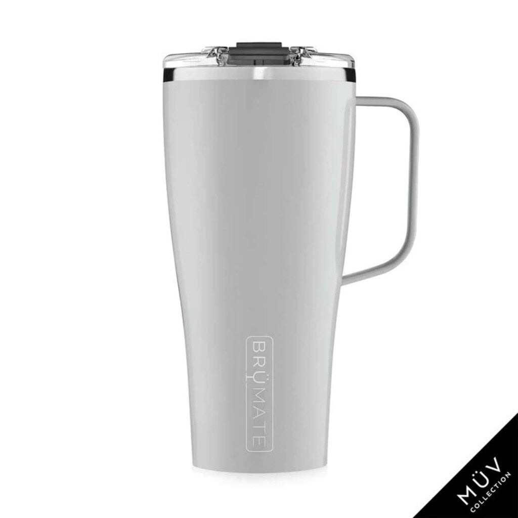 BruMate uncork'd xl wine tumbler concrete grey