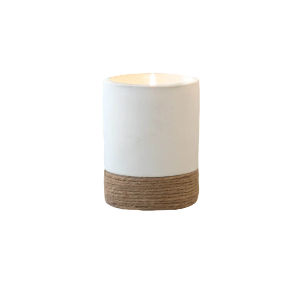Citronella Candle White The Gifted Man
