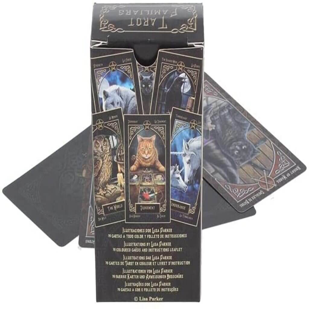 Lisa Parker Tarot Familiar Cards - Magic Mystic Gothic Fantasy Cards