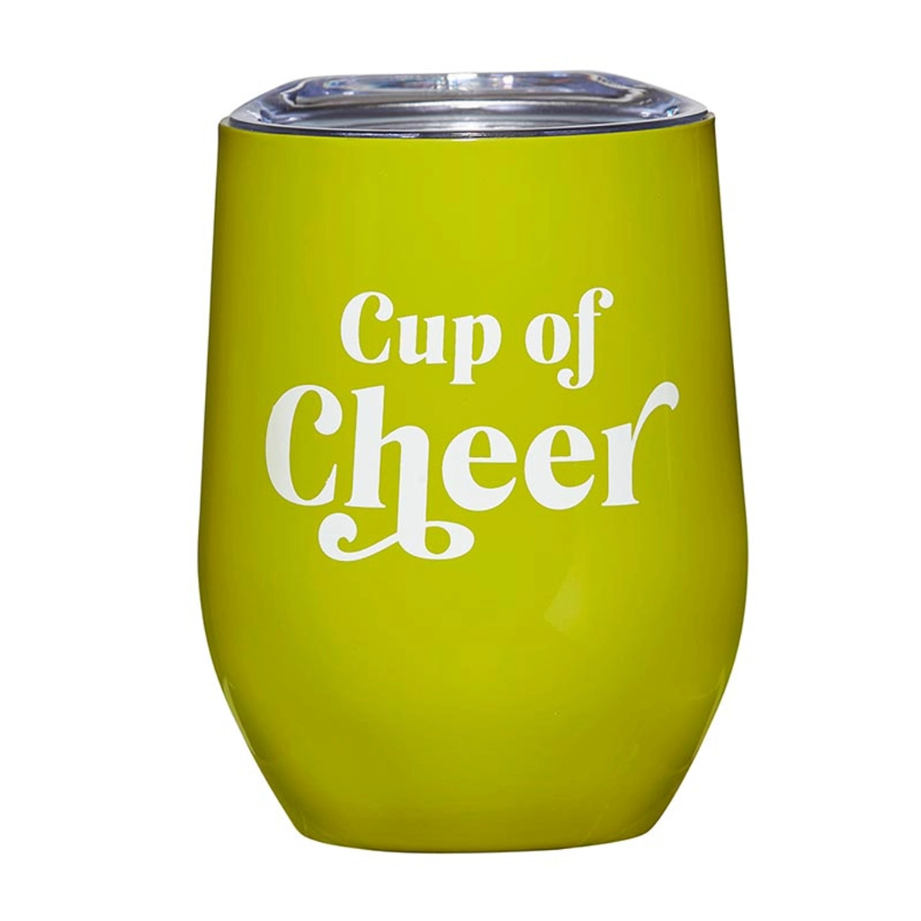 Stemless Wine Tumbler - Cup Of Cheer