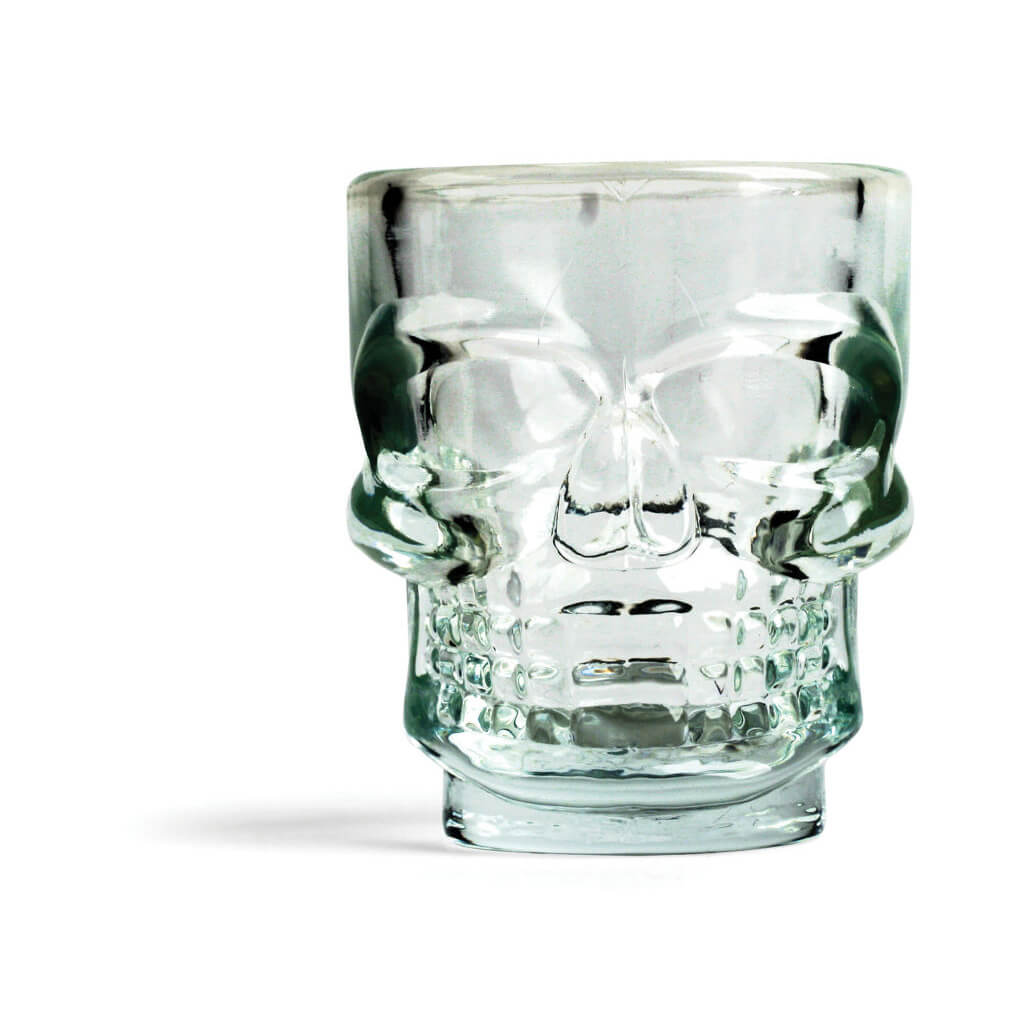 Shot Glass + Skull