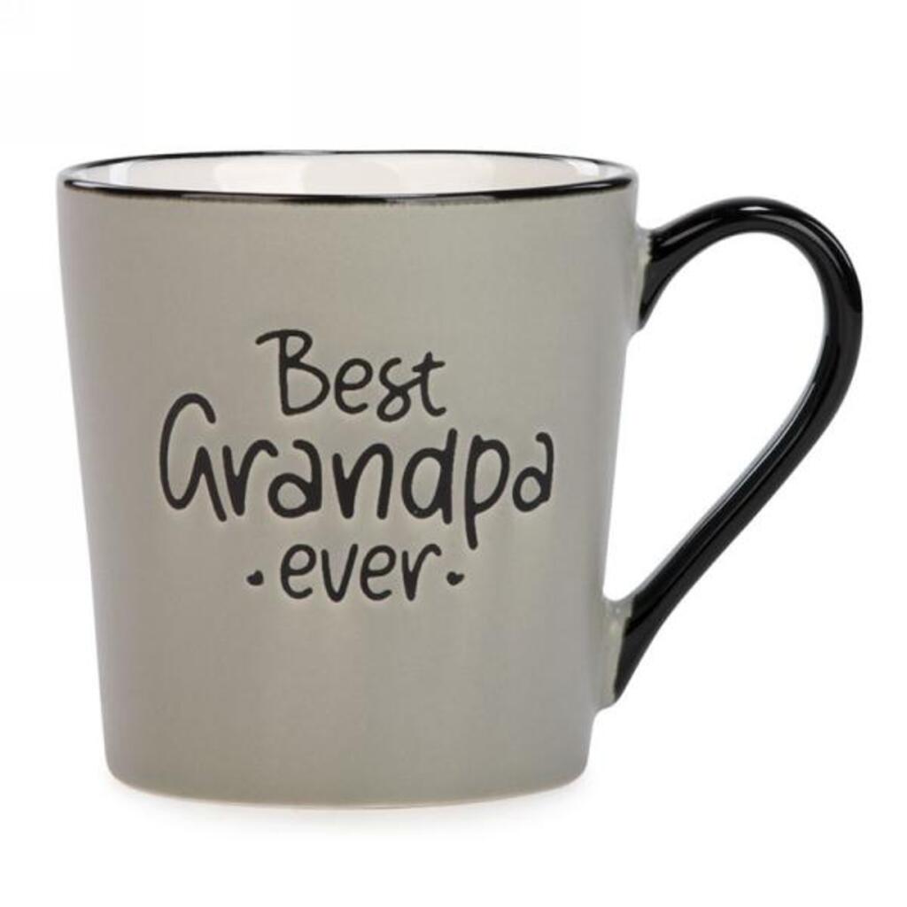 TGM Grey mug - best grandpa