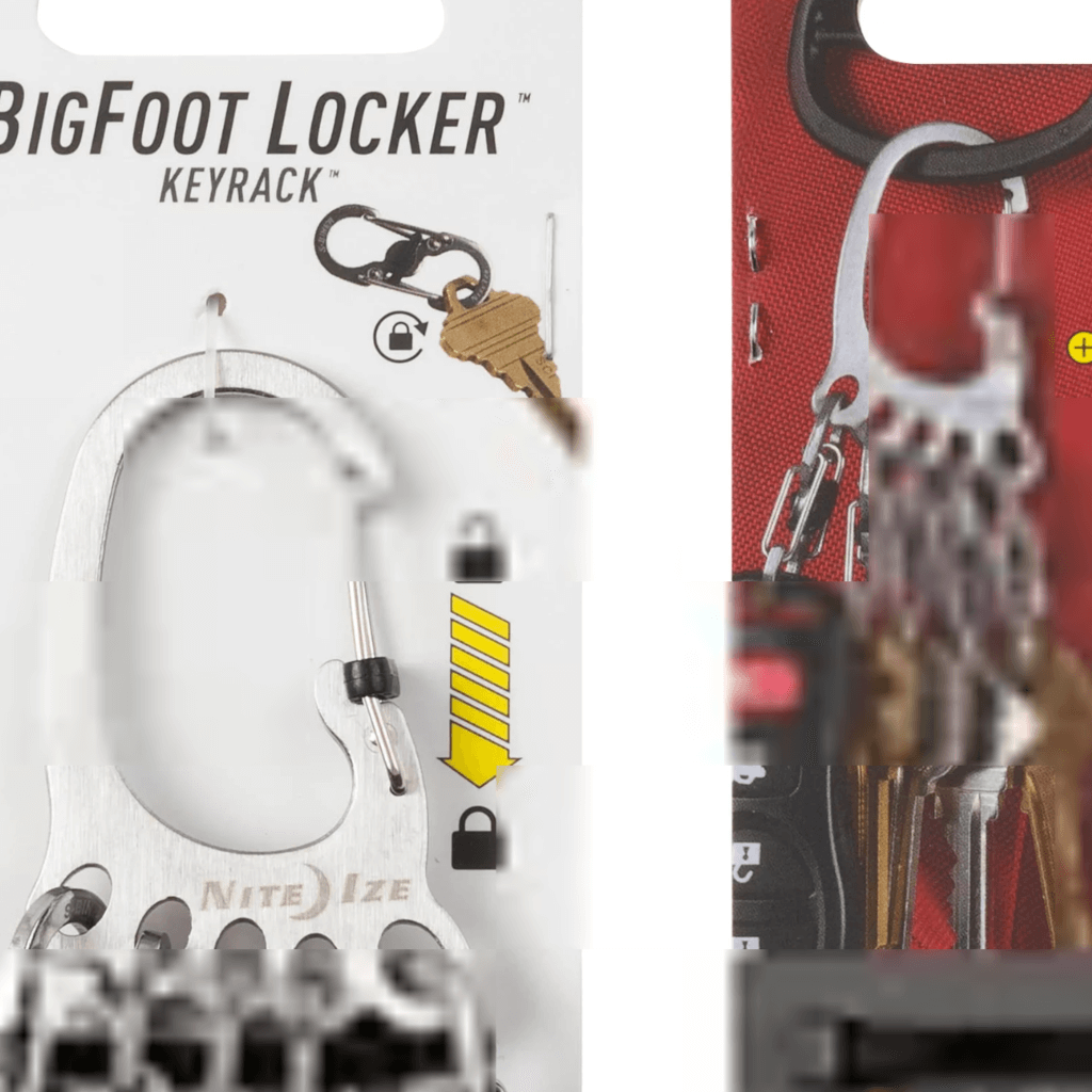 Nite Ize Bigfoot Locker KeyRack - Stainless