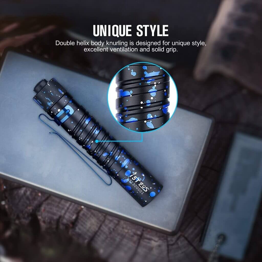 Olight I5T EOS Pocket Flashlight - 300 Lumens - Stardust