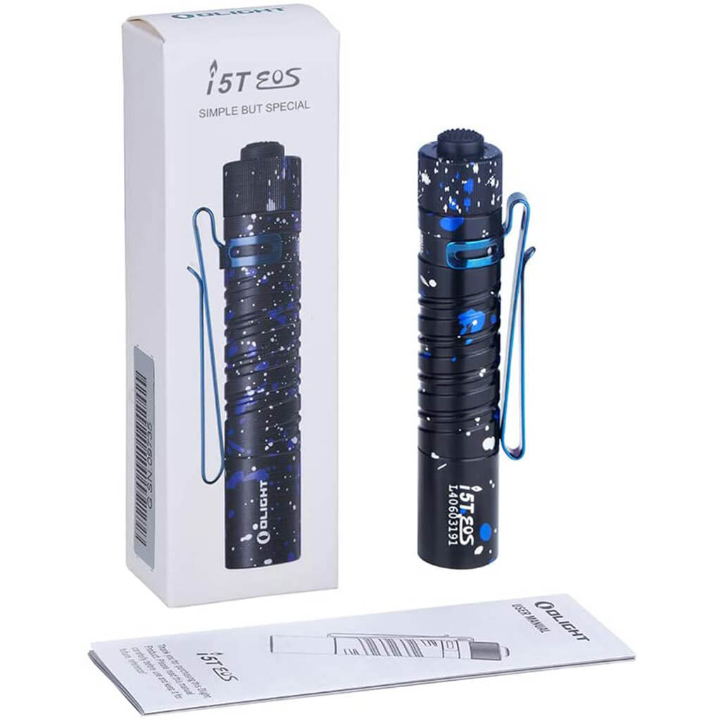 Olight I5T EOS Pocket Flashlight - 300 Lumens - Stardust