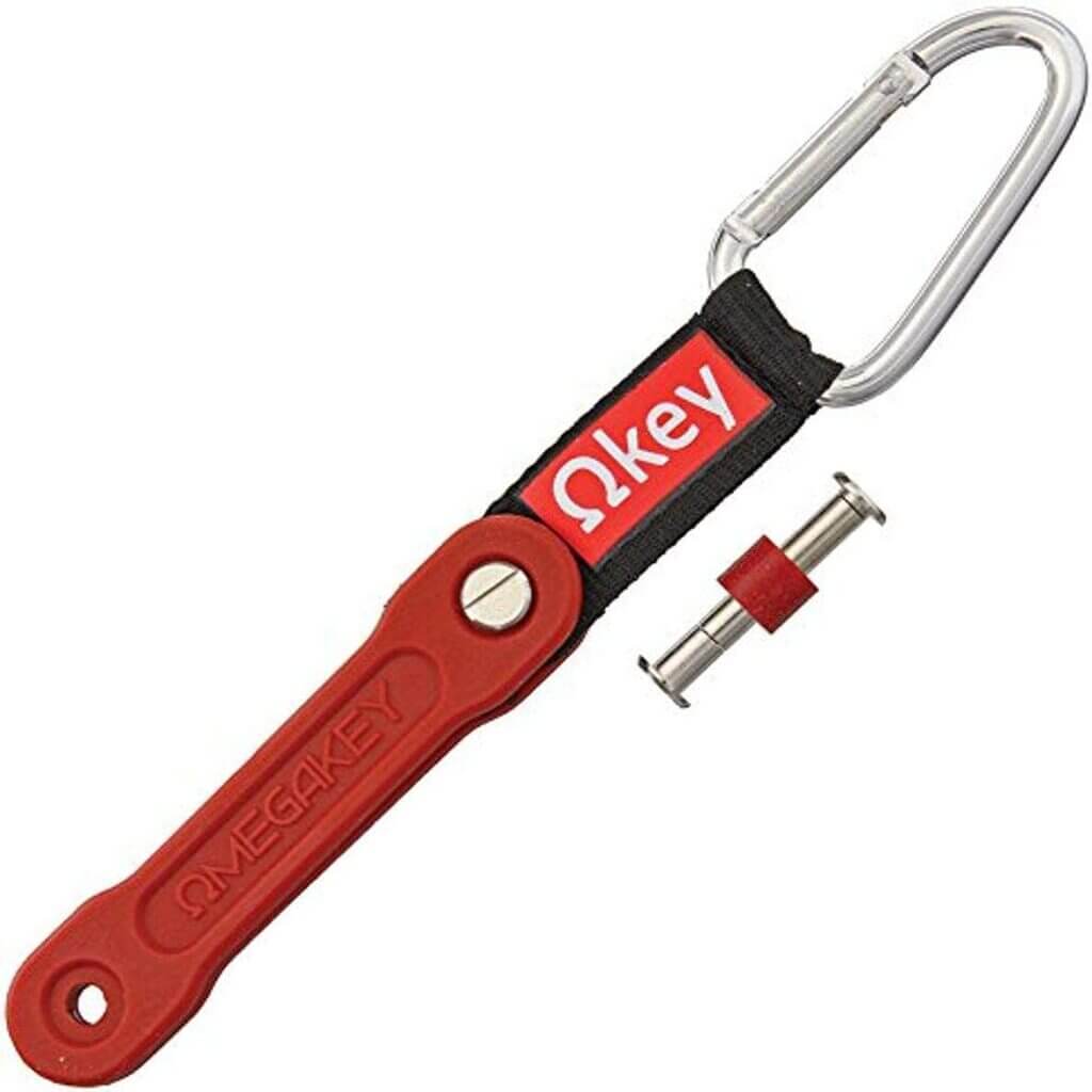 Omega Key  Key Organizer &amp; Extender - Red