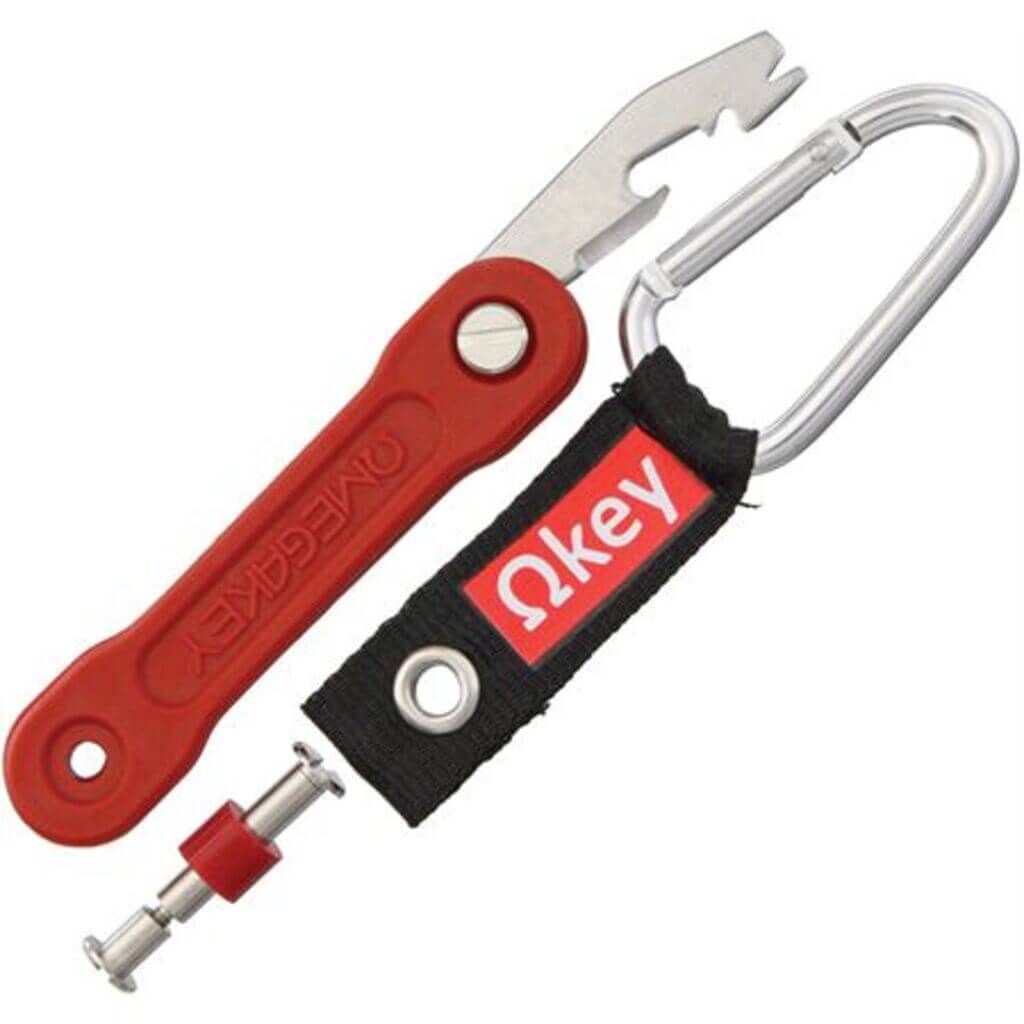 Omega Key OMG02R Key Organizer Lifesaver &amp; Extender - Red