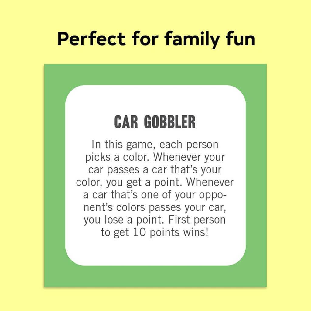 On-the-Go Amusements: 50 Cool Things to Do in the Car