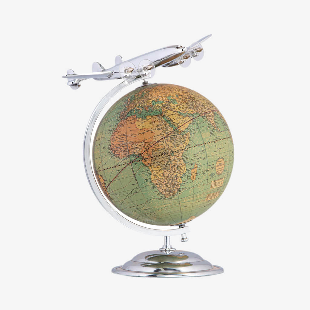 It must have felt like private travel. The passenger list was handed out before take-off. A well-known banker in seat 3A. The Prime Minister and his wife row 5. Greta Garbo all the way in the back, incognito… Gracious conversation was an art. Aged clarets and Krug champagne. Real silver on starched linen. Refueling in Athens, Amman or Aden, enjoying a Corona or Chesterfield with the local station chief. Lobster cocktail, foie-gras, cheese and coffee with petit-fours. Travel the world in style…