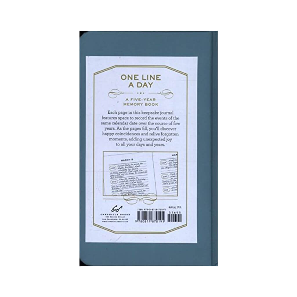 One Line A Day: A Five-Year Memory Book