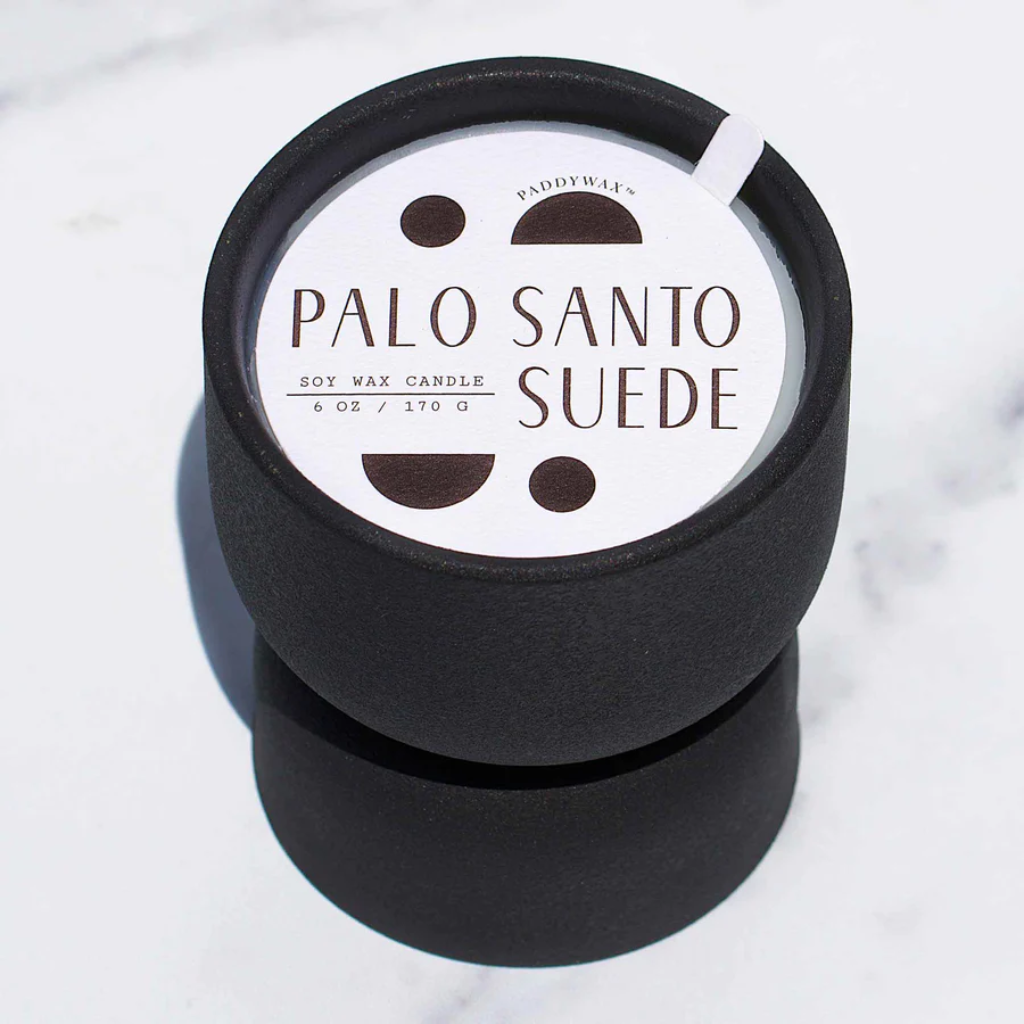 Palo Santo Suede Form Candle by Paddywax