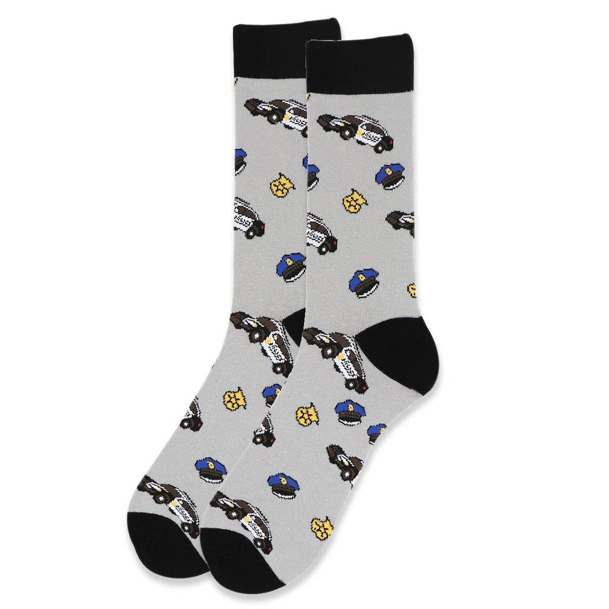 Police Officer Cop Socks for Men