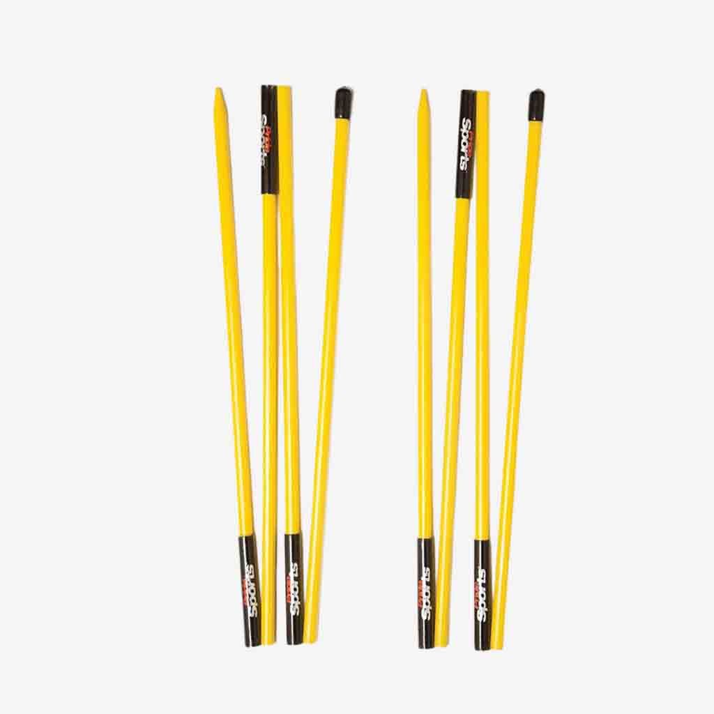 Pride Sports Collapsible Alignment Sticks - Yellow
