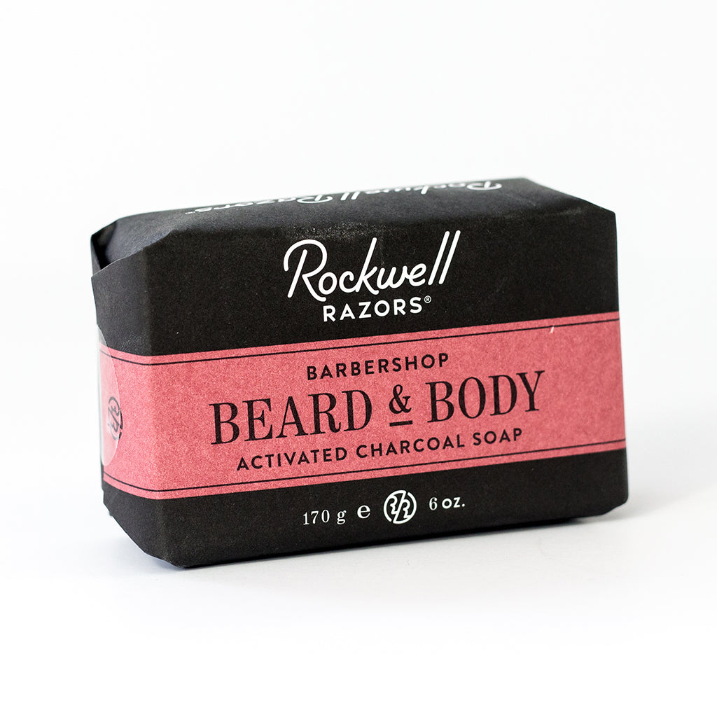 Rockwell Beard and Body Bar Soap - Barbershop Scent