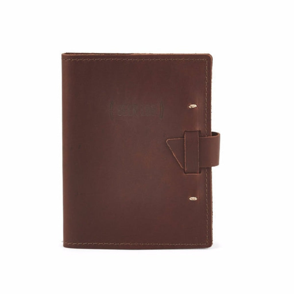 Rustico Leather Beer Log - Saddle