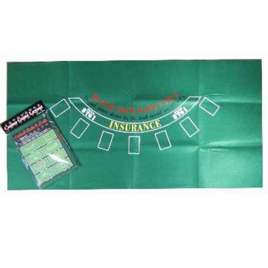 Reversible Casino Cloth Blackjack/Hold&#39;em